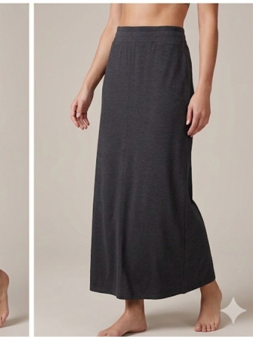 Truth Women's Maxi Skirt in Dark Charcoal xsize small NWT